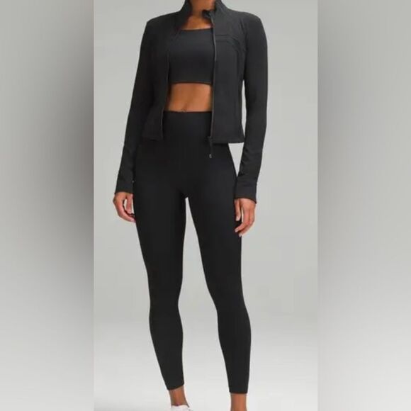 Lululemon Breezethrough High-Rise Leggings 25”Black 4 NWT IN PACKAGE - Picture 1 of 9